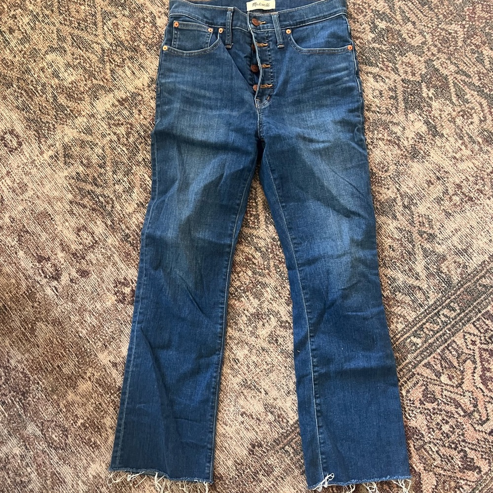Madewell Cali Demi Boot dark denim